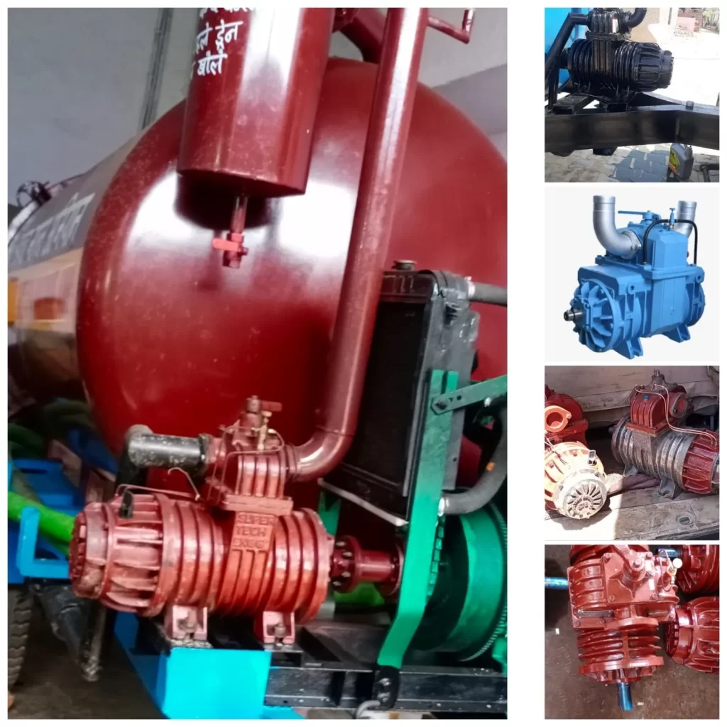 Sewer Sludge Vacuum Pump